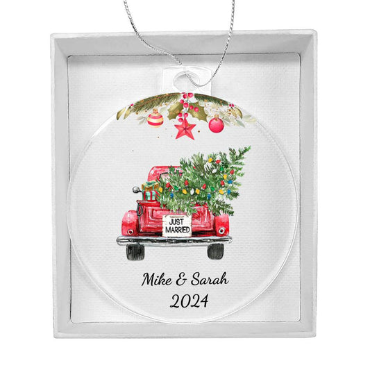 Acrylic Ornament Plaque-[Heartfelt Family Gift]