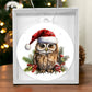 Owl Acrylic Christmas Ornament-[Heartfelt Family Gift]