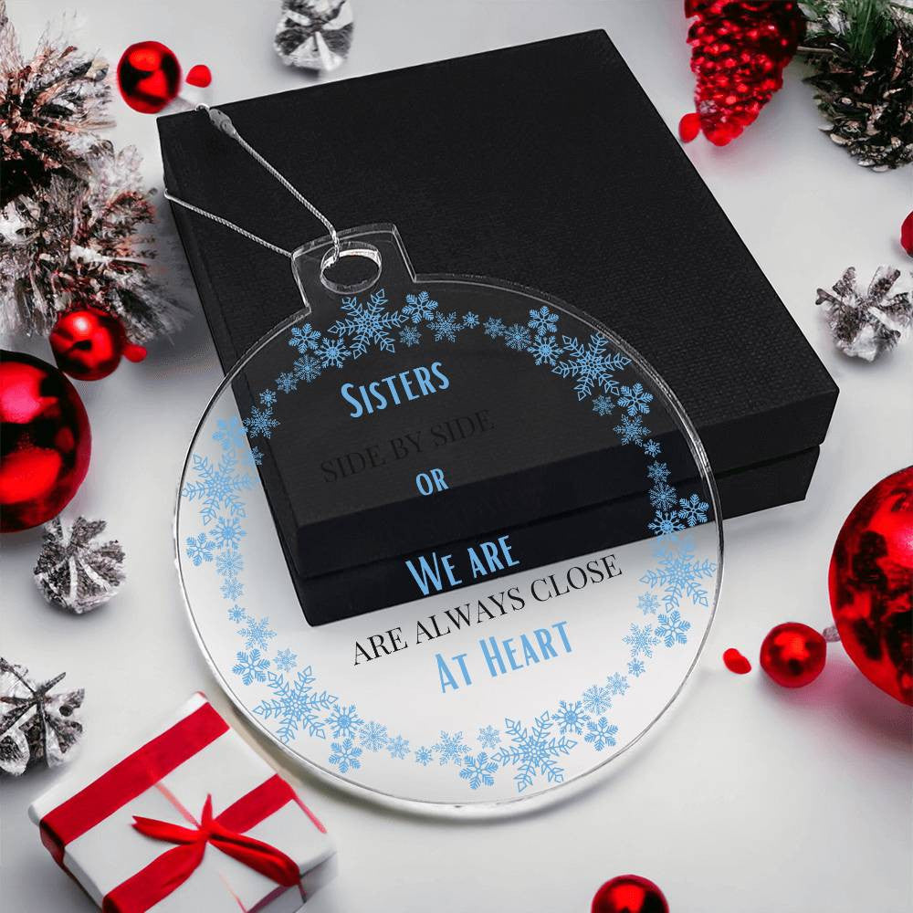 Acrylic Ornament Plaque-[Heartfelt Family Gift]