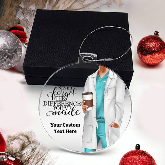 Personalized Nurse Doctor Christmas Ornament-[Heartfelt Family Gift]