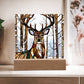 Deer Decorative Acrylic Plaque-[product type]