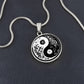 Yin Yang Necklace with Engraving-[Heartfelt Family Gift]