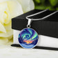 Northern Lights Pendant Necklace-[Heartfelt Family Gift]