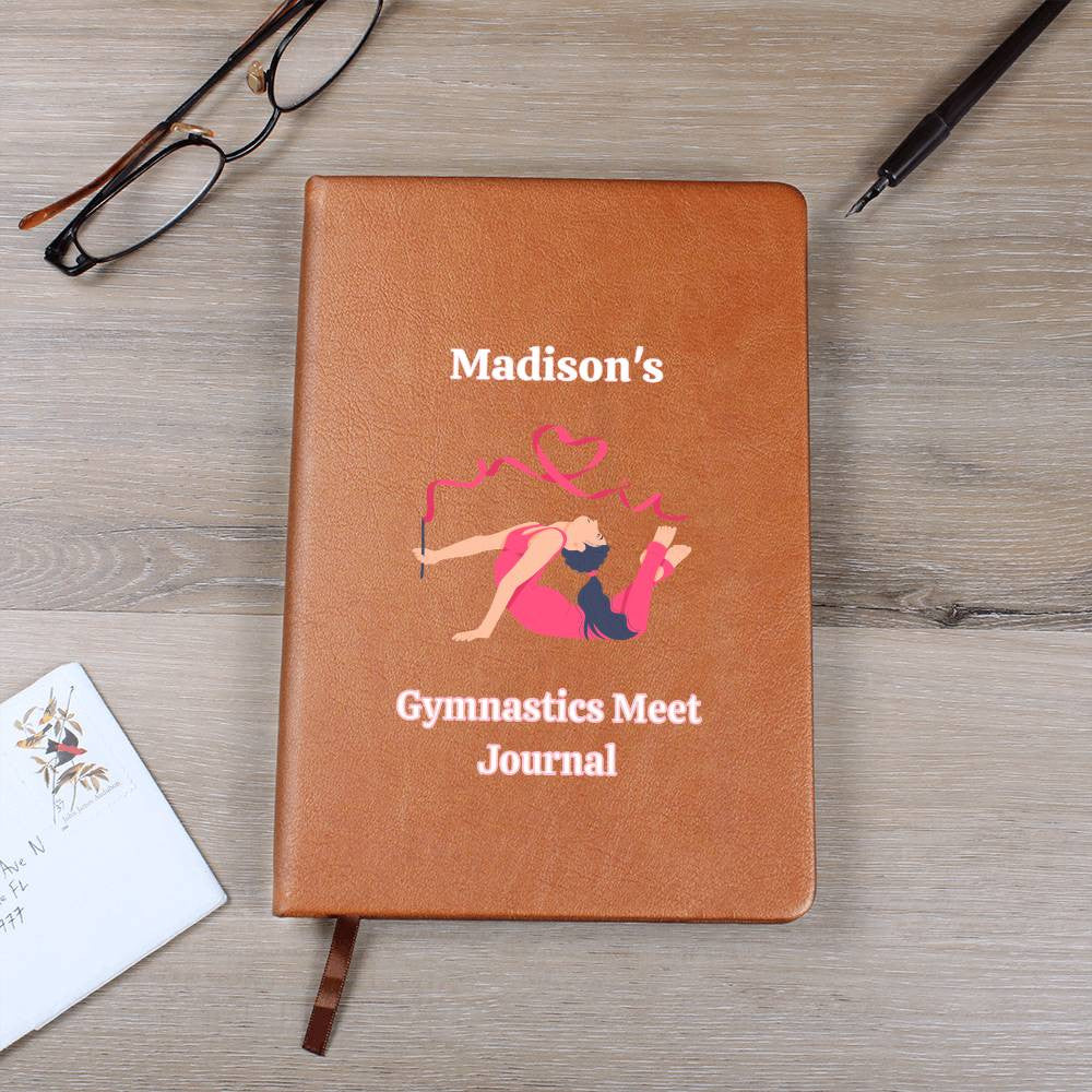 Personalized Gymnastics Journal Tracker Diary-[Heartfelt Family Gift]