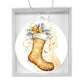 Golden Christmas Ornament-[Heartfelt Family Gift]