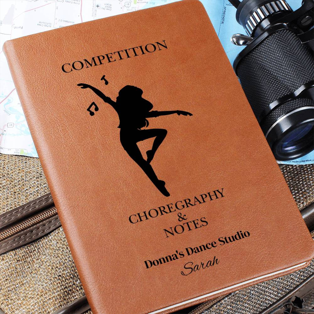 Personalized Competition Choreography and Notebook Journal-[Heartfelt Family Gift]