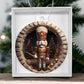 Nutcracker Acrylic Christmas Ornament-[Heartfelt Family Gift]