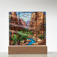 Zion National Park Acrylic Photo-[product type]