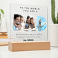 Dad Photo Plaque-[product type]