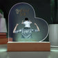 Personalized Heart Plaque for Dad-[product type]