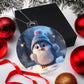 Cute Penquin Acrylic Christmas Ornament