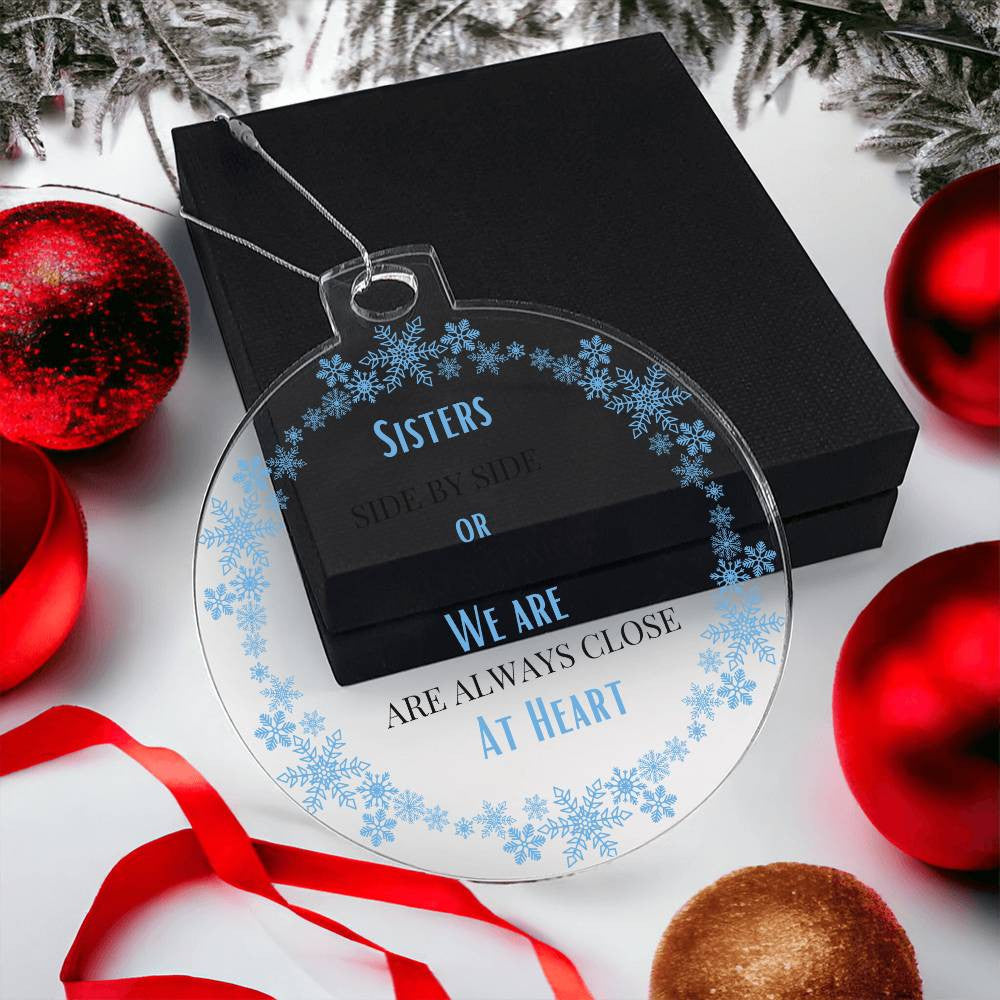 Acrylic Ornament Plaque-[Heartfelt Family Gift]