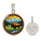 Buffalo Pendant Necklace with Engraving-[Heartfelt Family Gift]