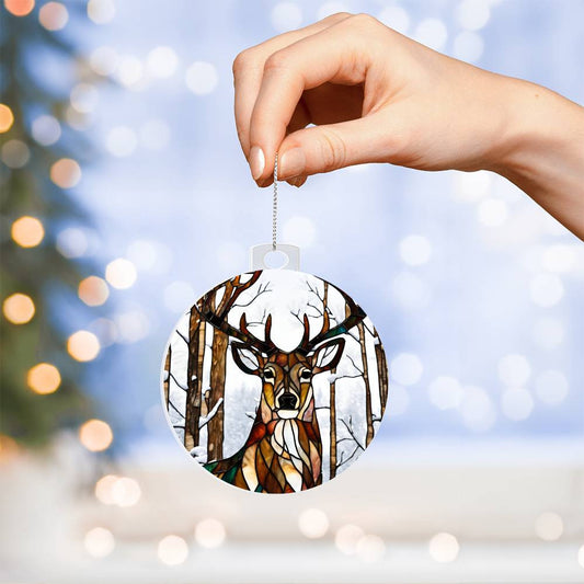 Deer Ornament-[Heartfelt Family Gift]