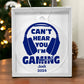 I cant hear you gaming acrylic ornament-[product type]