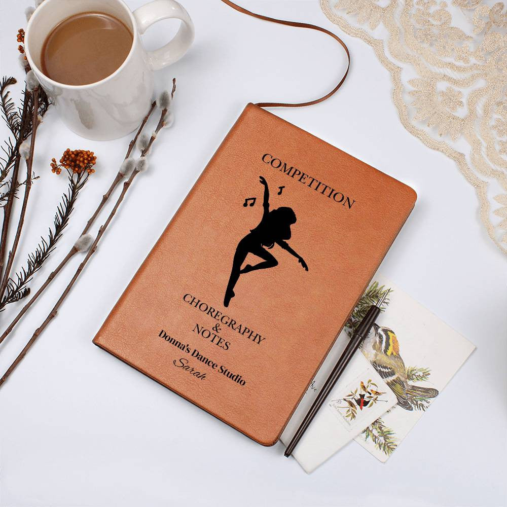 Personalized Competition Choreography and Notebook Journal-[Heartfelt Family Gift]