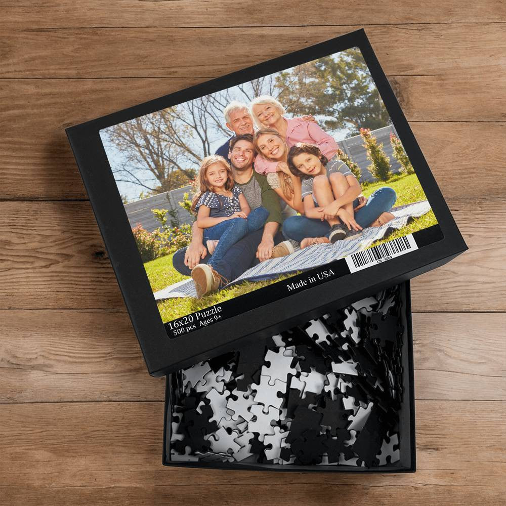 Custom Photo Jigsaw Puzzle 8" x 10"