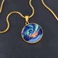 Northern Lights Pendant Necklace-[Heartfelt Family Gift]