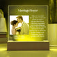 Marriage Prayer Acrylic Plaque-[product type]