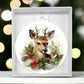 Deer Acrylic Christmas Ornament-[Heartfelt Family Gift]