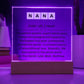 Personalized Nana Definition Acrylic Plaque-[product type]