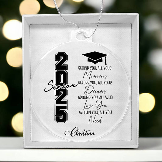 Class of 2025 Senior Graduation Ornament-[Heartfelt Family Gift]