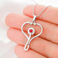 Wife Nurse Stethoscope Necklace Gift-[product type]