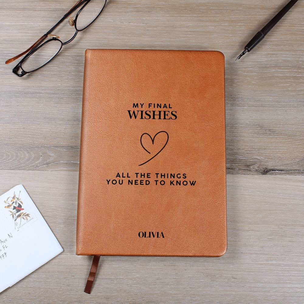 My Final Wishes End of Life Planner Journal-[Heartfelt Family Gift]