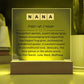 Personalized Nana Definition Acrylic Plaque-[product type]