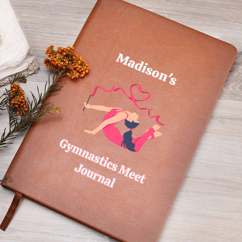 Personalized Gymnastics Journal Tracker Diary-[Heartfelt Family Gift]