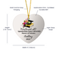 Masters Degree Graduation Gloss Heart Ornament-[Heartfelt Family Gift]