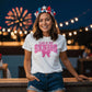 Senior Class of 2025 Pink Couquette  T-Shirt-[Heartfelt Family Gift]