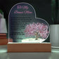 To My/Our Bonus Mom Acrylic Heart Plaque Gift-[product type]