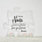 Nana Acrylic Puzzle Plaque