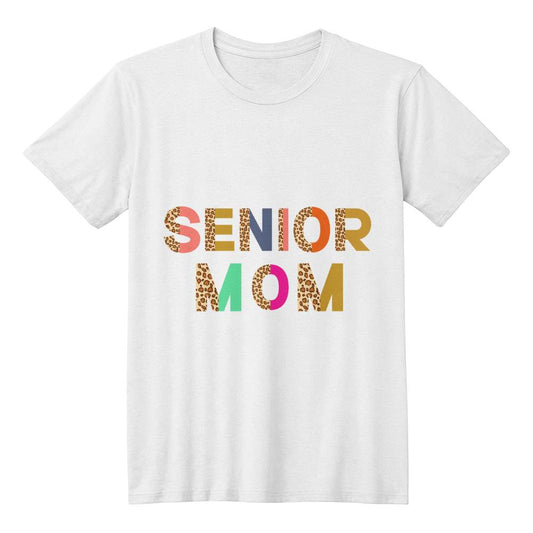 One Proud Senior Mom  Mothers Day Gift Class of 2025-01 Unisex T-Shirt Front Print-[product type]