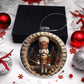 Nutcracker Acrylic Christmas Ornament-[Heartfelt Family Gift]