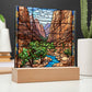 Zion National Park Acrylic Photo-[product type]