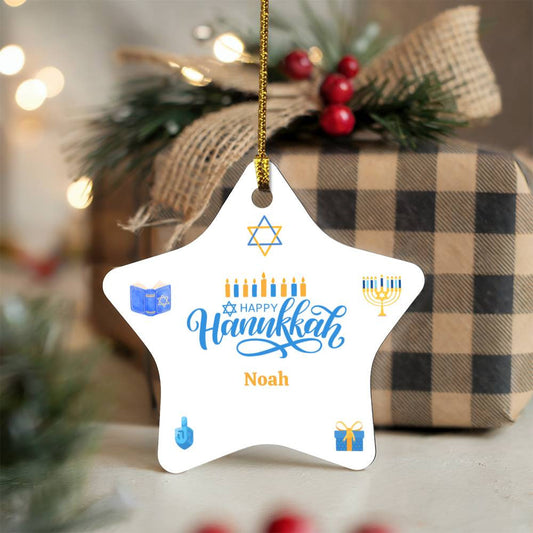 Hanukkah Start Ornament-[Heartfelt Family Gift]