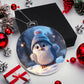 Cute Penquin Acrylic Christmas Ornament