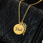 Dad Memorial Necklace Angel Wing Charm-[product type]