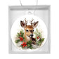 Deer Acrylic Christmas Ornament-[Heartfelt Family Gift]