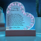 Mother in Law Led Heart Plaque-[product type]