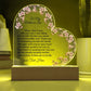 Mother in Law Led Heart Plaque-[product type]