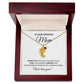 Amazing Mom From Children Baby Feet Birthstone Necklace-FashionFinds4U