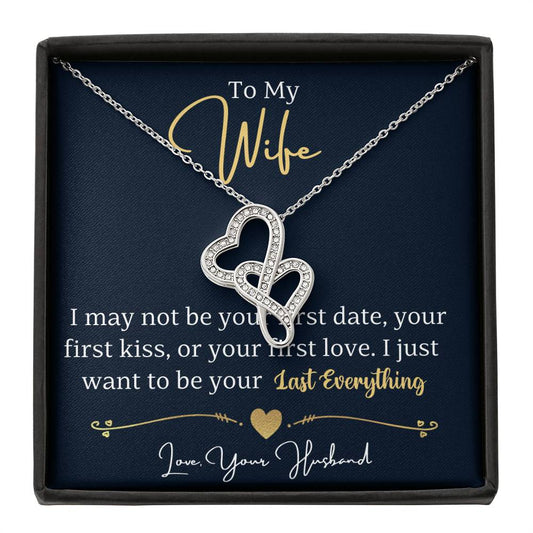 Wife Heart to Heart Necklace Gift-[product type]