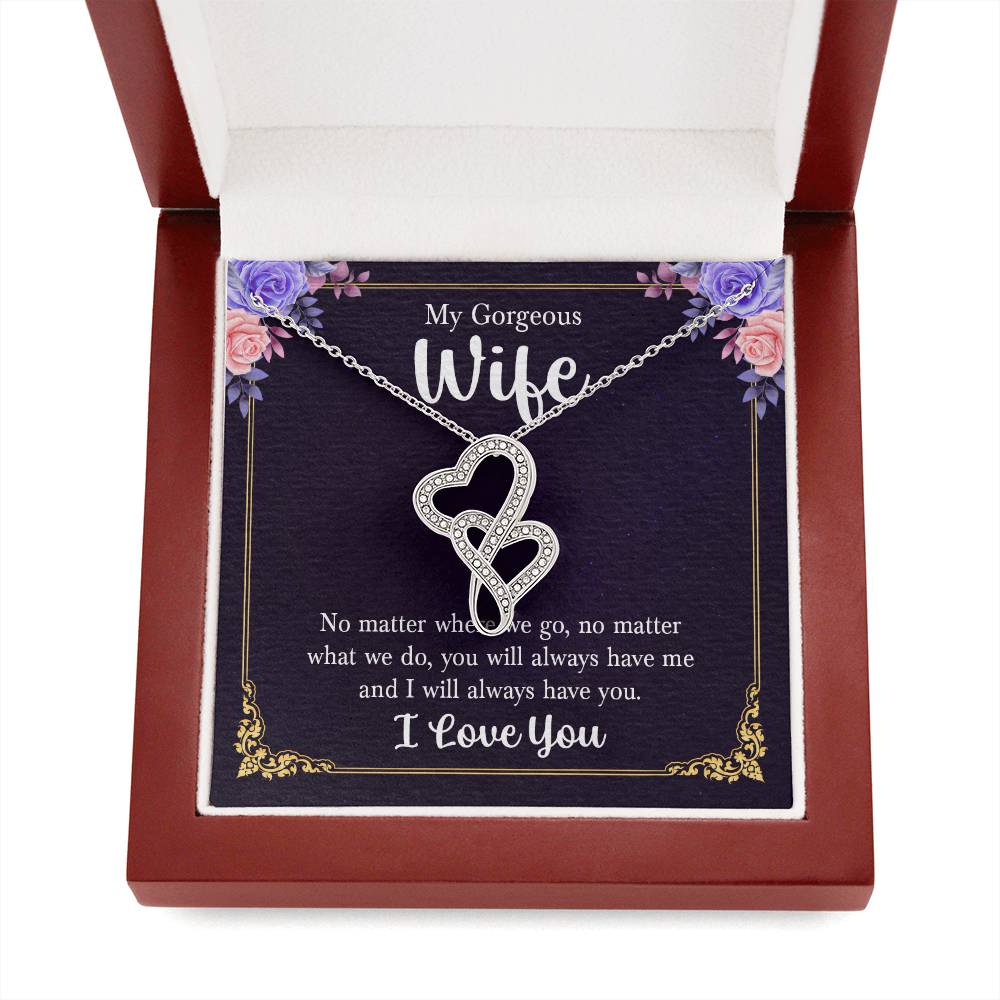 Wife Heart Necklace Gift