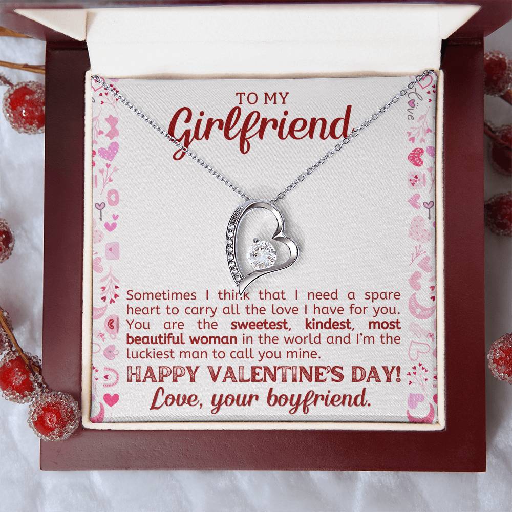 To My Soulmate Necklace, Gift For Wife Girlfriend From Husband, Valentines Day-[product type]