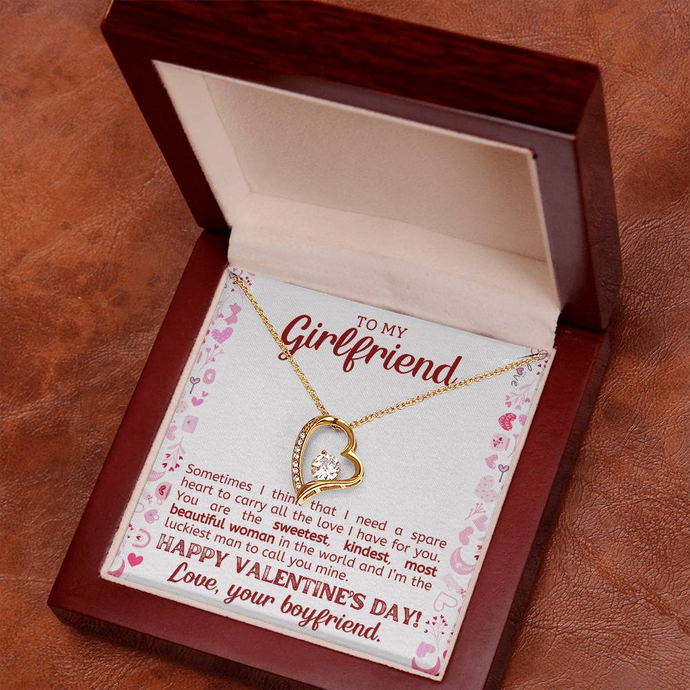 To My Soulmate Necklace, Gift For Wife Girlfriend From Husband, Valentines Day-[product type]