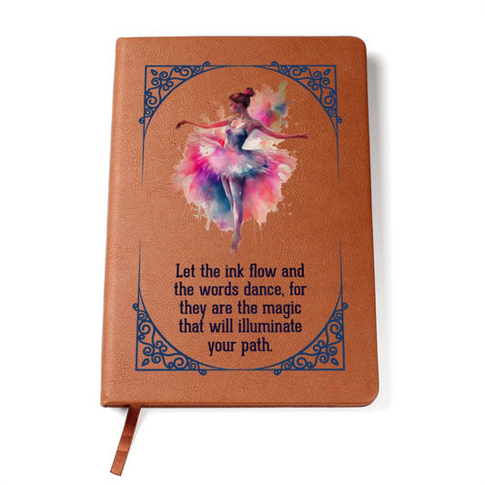 Ballerina Leather Journal-[product type]