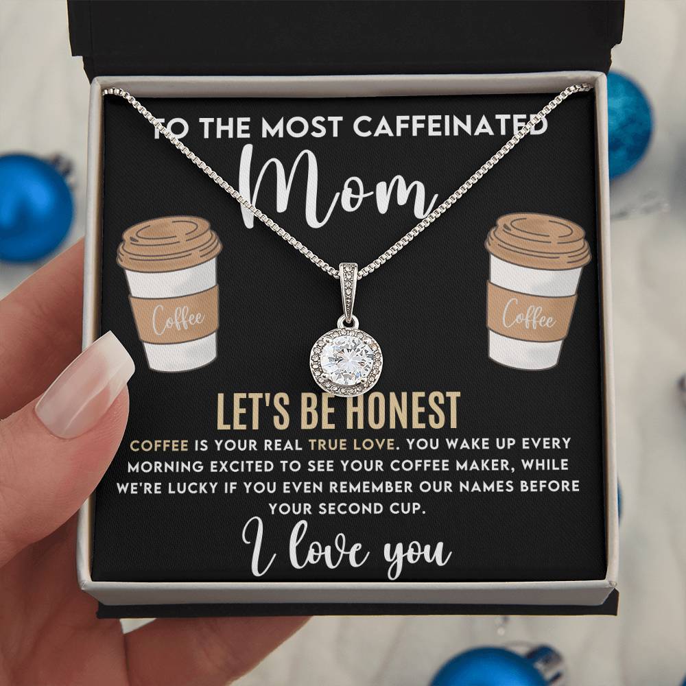 Coffee Loving Mom Hope Necklace Gift-[product type]